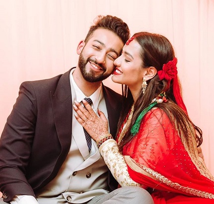 Ayushman DS and Priyanka Karki