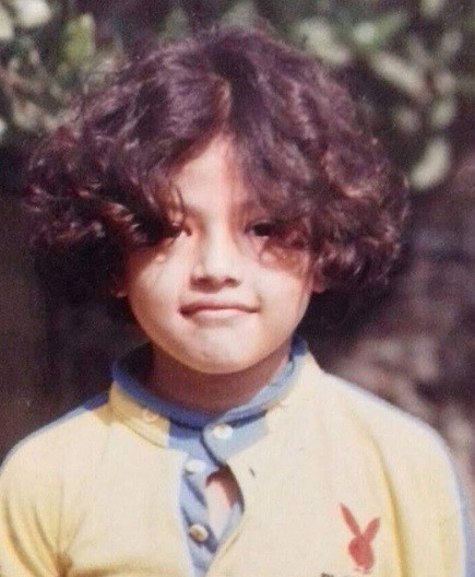 Samragyee RL Shah childhood photo