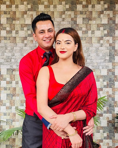 Deepika Prasain and Diwakar Bhattarai