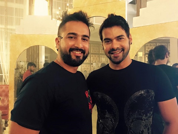 Jiwan luitel with Indian actor