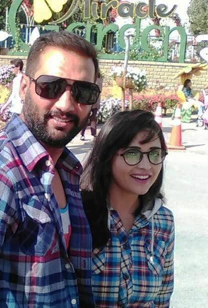 Nikhil Upreti and Wife Sanchita Luitel