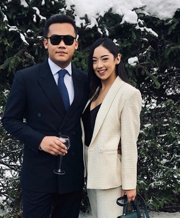 Anna Sharma with boyfriend Sonam Tsering Sherpa
