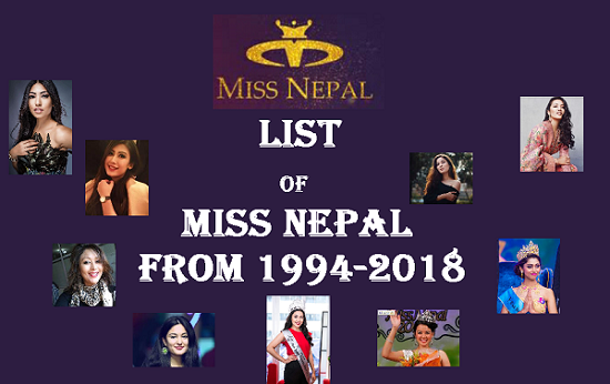 Miss Nepal list