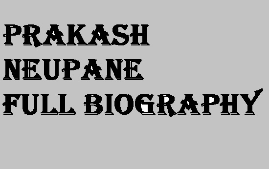Prakash Neupane photo