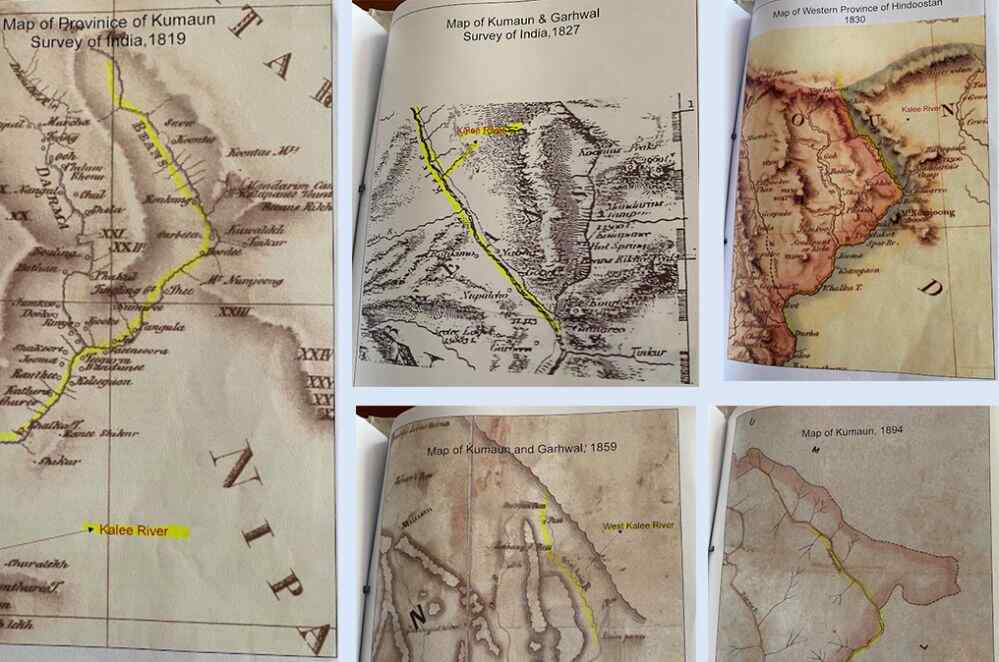 Maps to Proof disputed area lies in Nepal