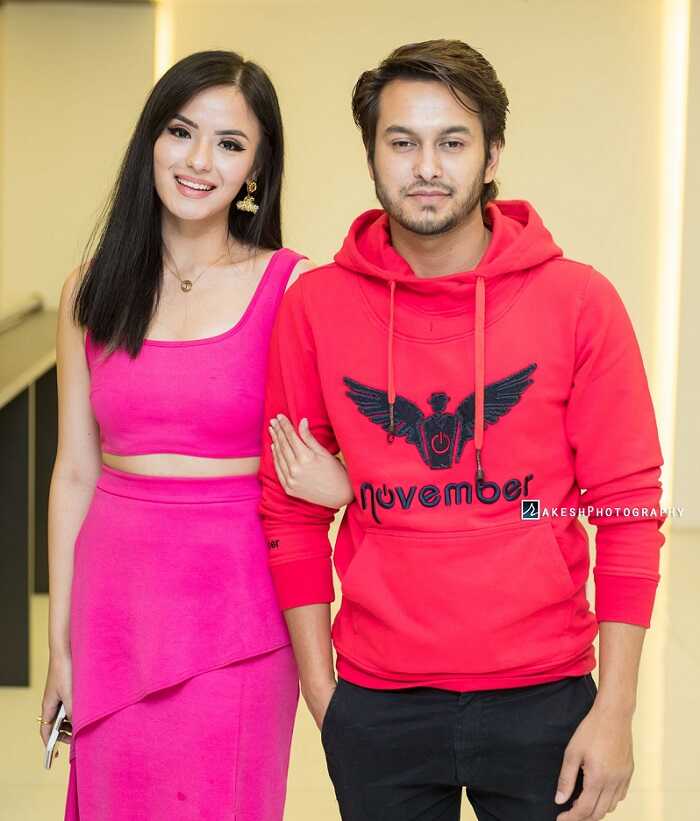 Pradeep Khadka girlfriend Jassita Gurung
